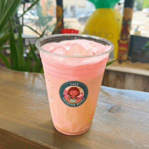 Strawberry Midnight Latte